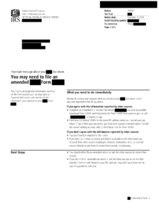 IRS Notice CP2057