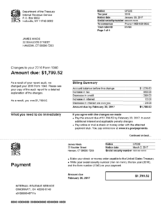 IRS Notice CP22E