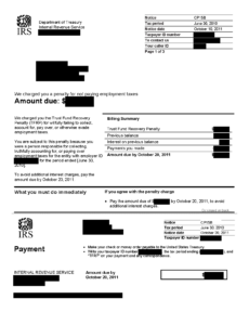 IRS Notice CP15B