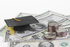 Tax credit money for higher education.