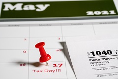 Tax day 2021 is now May 17